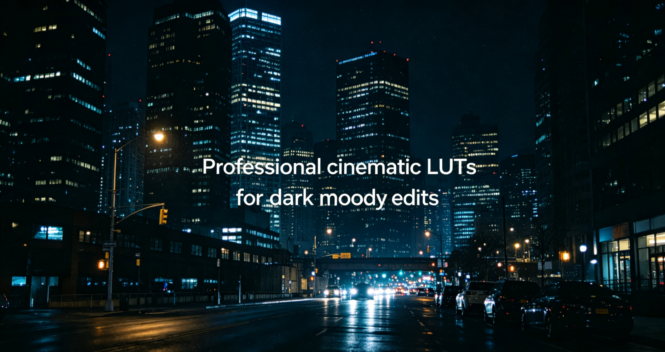 产品1 Professional cinematic LUTs designed for dark, moody and film-inspired edits. - Image 1