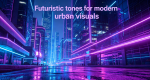 Futuristic cinematic LUTs inspired by neon city aesthetics and modern urban visuals