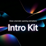 Cinematic intro animations designed for modern video creators